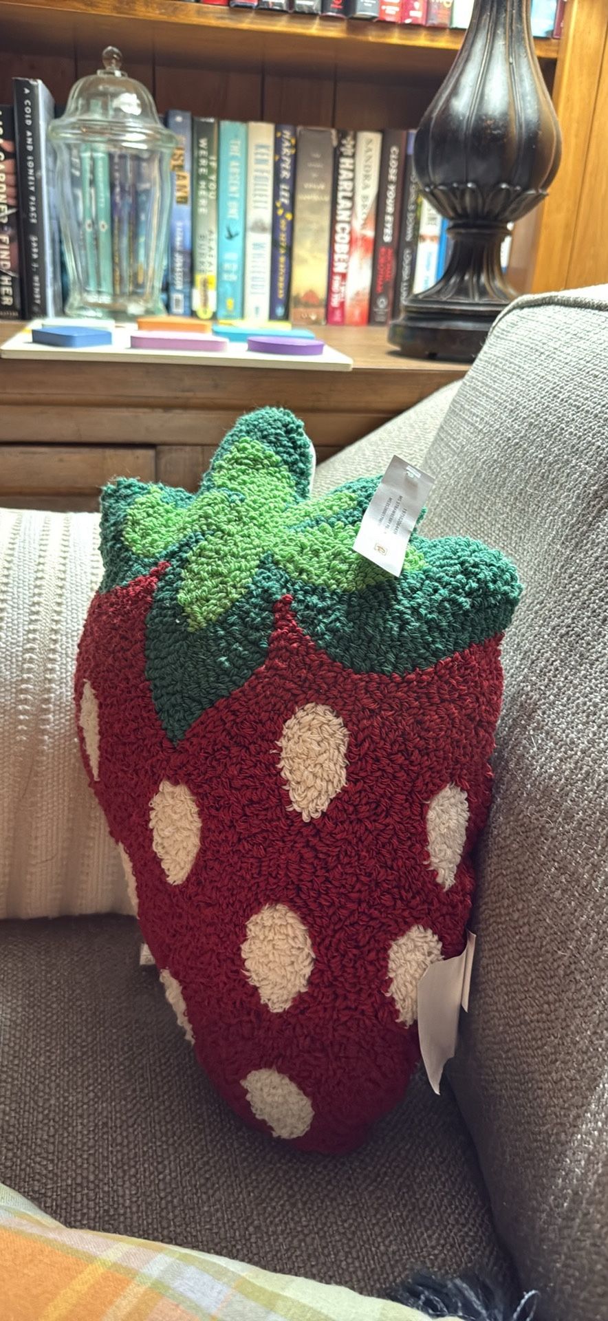 Strawberry decor Pillow