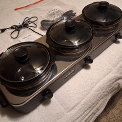 Crock Pot Trio Cook & Serve Set
