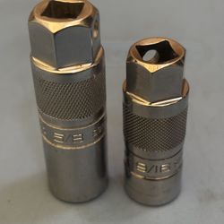 Snap-on Tools 3/8" Drive 6-Point SAE 9/16" And 5/8" Flank DriveR Spark Plug Socket