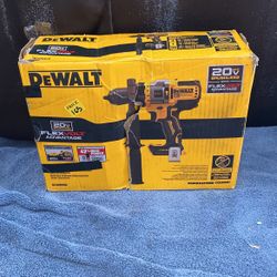 DEWALT 20-Volt MAX Brushless Cordless 1/2 in. Hammer Drill/Driver with FLEXVOLT ADVANTAGE (Tool Only)