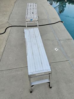 Aluminun folding work Platforms