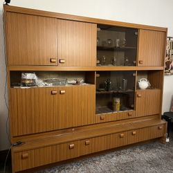 Free China Cabinet Wall Unit