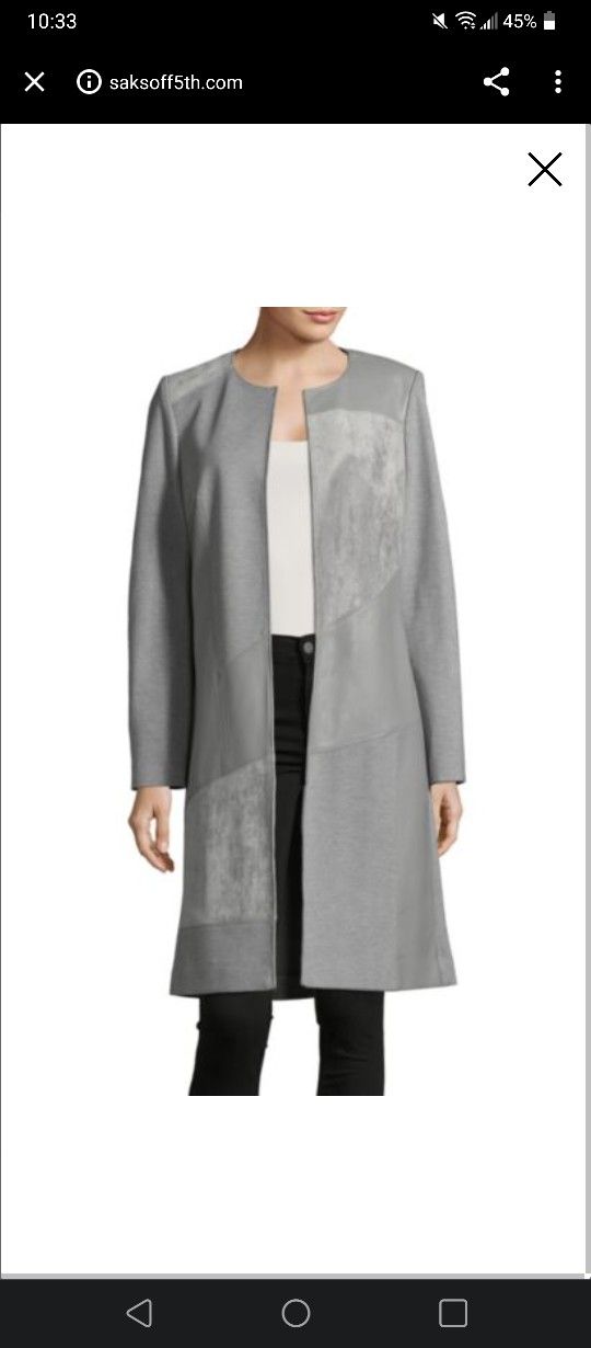 Calvin Klein Duster Jacket