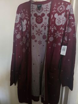 🖤Torrid Disney mickey Christmas Cardigan size2x NEW $30🖤