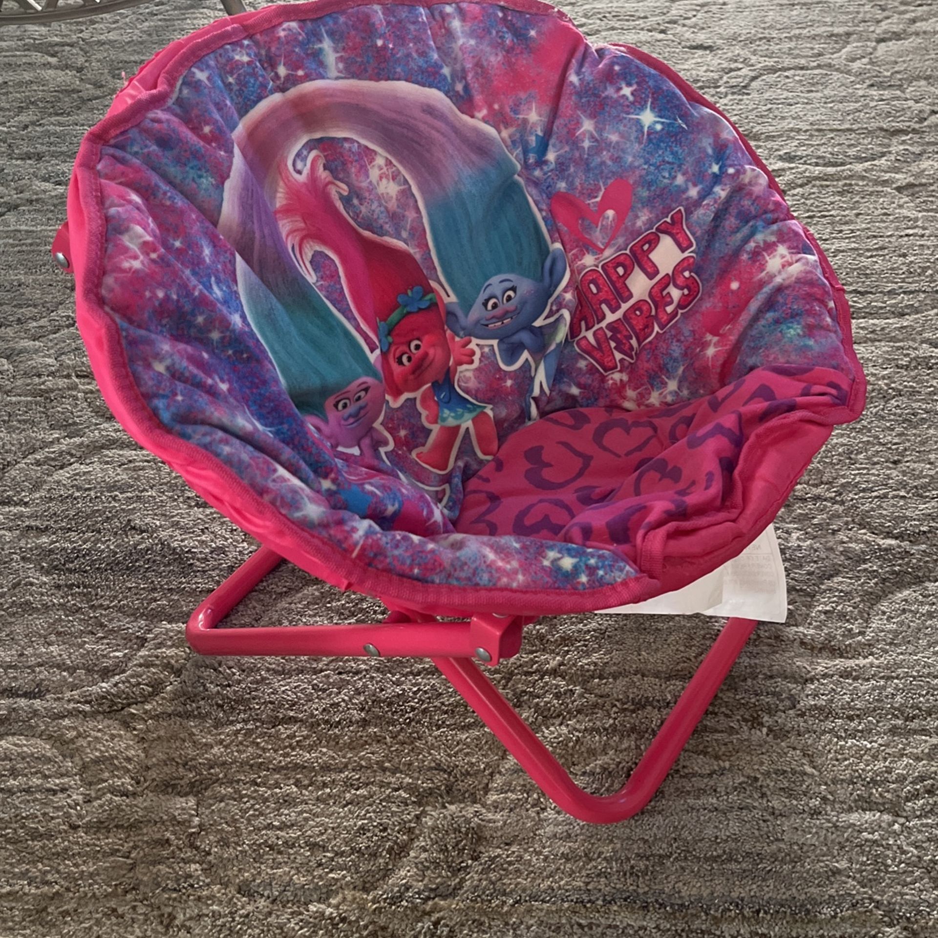 Small Kids Trolls Chair