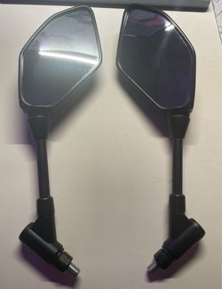 Ken Sean 183 Motorcycle Mirrors Pair
