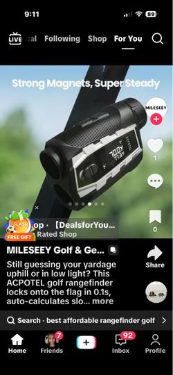 ACPOTEL Golf Laser Rangefinder