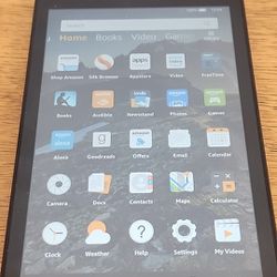 Fire HD 8 Tablet 7th GEN with Alexa, 8" HD Display, 32 GB Black SX034QT