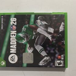Madden 26 (xbox series X)