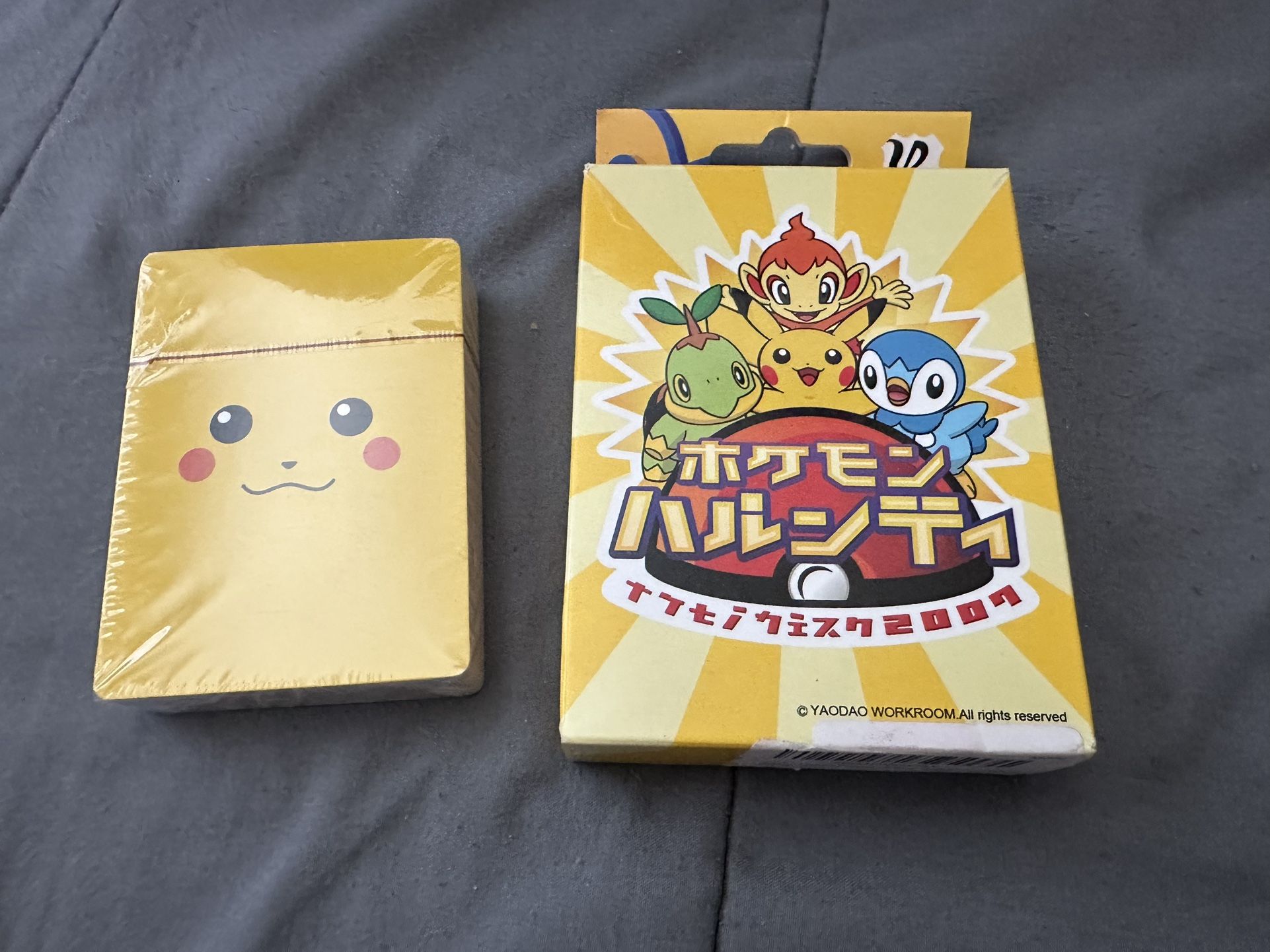 Pokemon Playing Cards - New