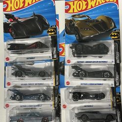 Batman Hot Wheels Lot