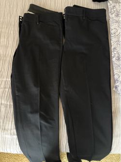 2 pairs Worthington slim ankle dress pants