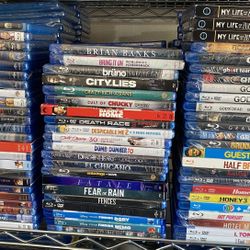 Blu Ray movies $5 Each On Most