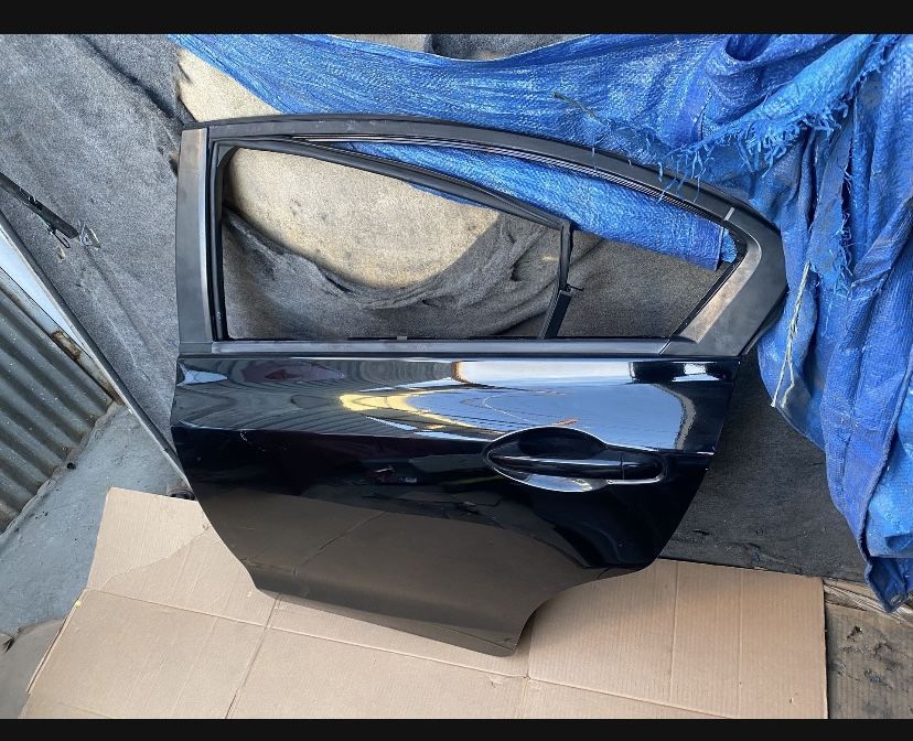 Honda Civic Door Left Rear Shell 12thru15 Black