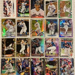 New York Mets 20 Card Baseball Lot! Rookies, Prospects, Refractors, Parallels, Short Prints, Variations & More!