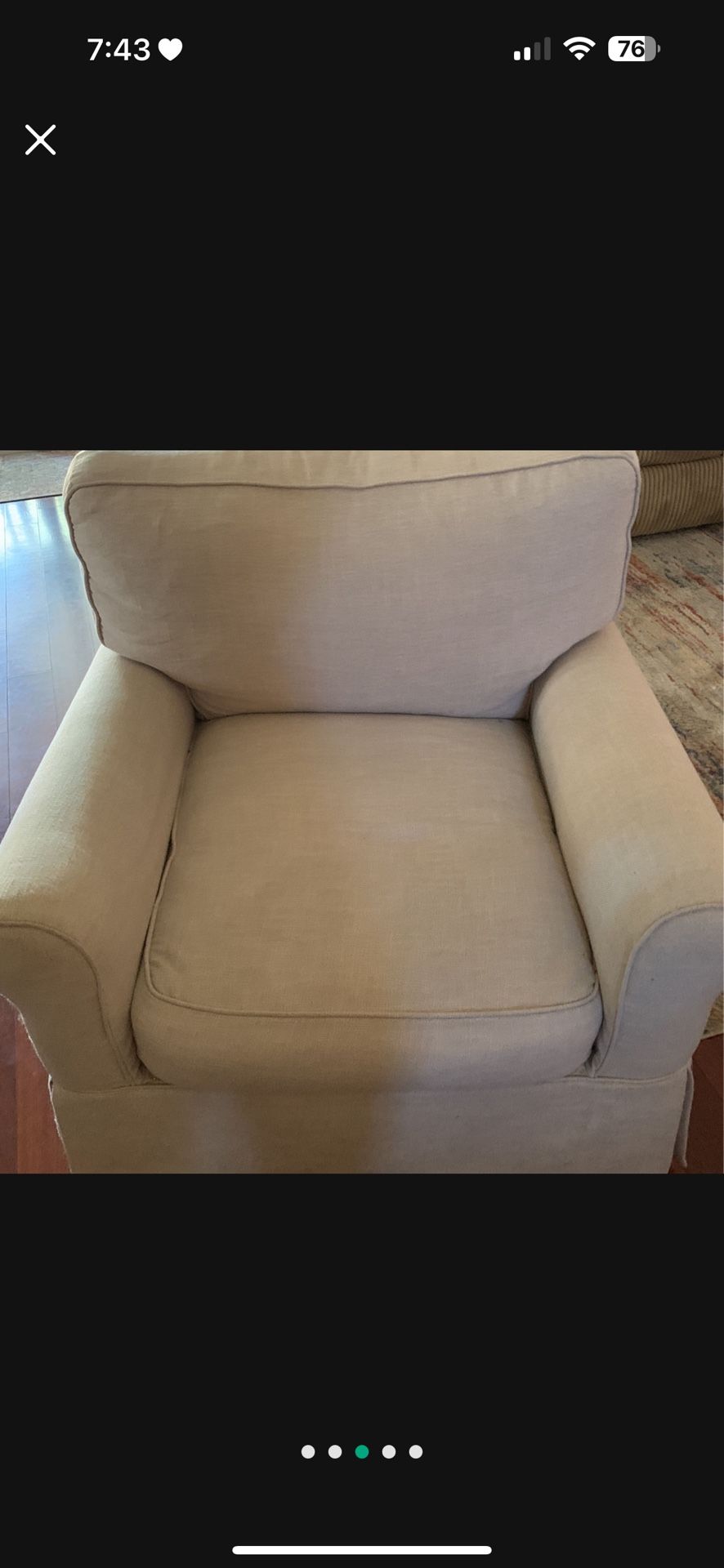 Chair Oversized Swivel & Rocker
