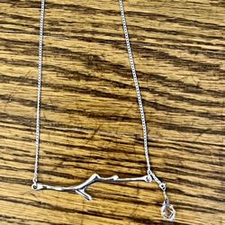 Chloe + Isabel Silver Branch Necklace