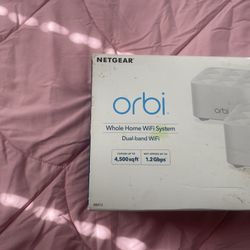 Orbi Whole Home WiFi System Dual-band WiFi COVERS UP TO 4,500 sqft