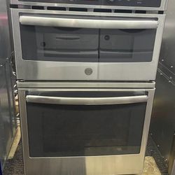 GE 27” Wall Oven Combo Microwave Stainless Steel