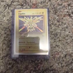 (I Think) Shadowless Holo Zapdos 