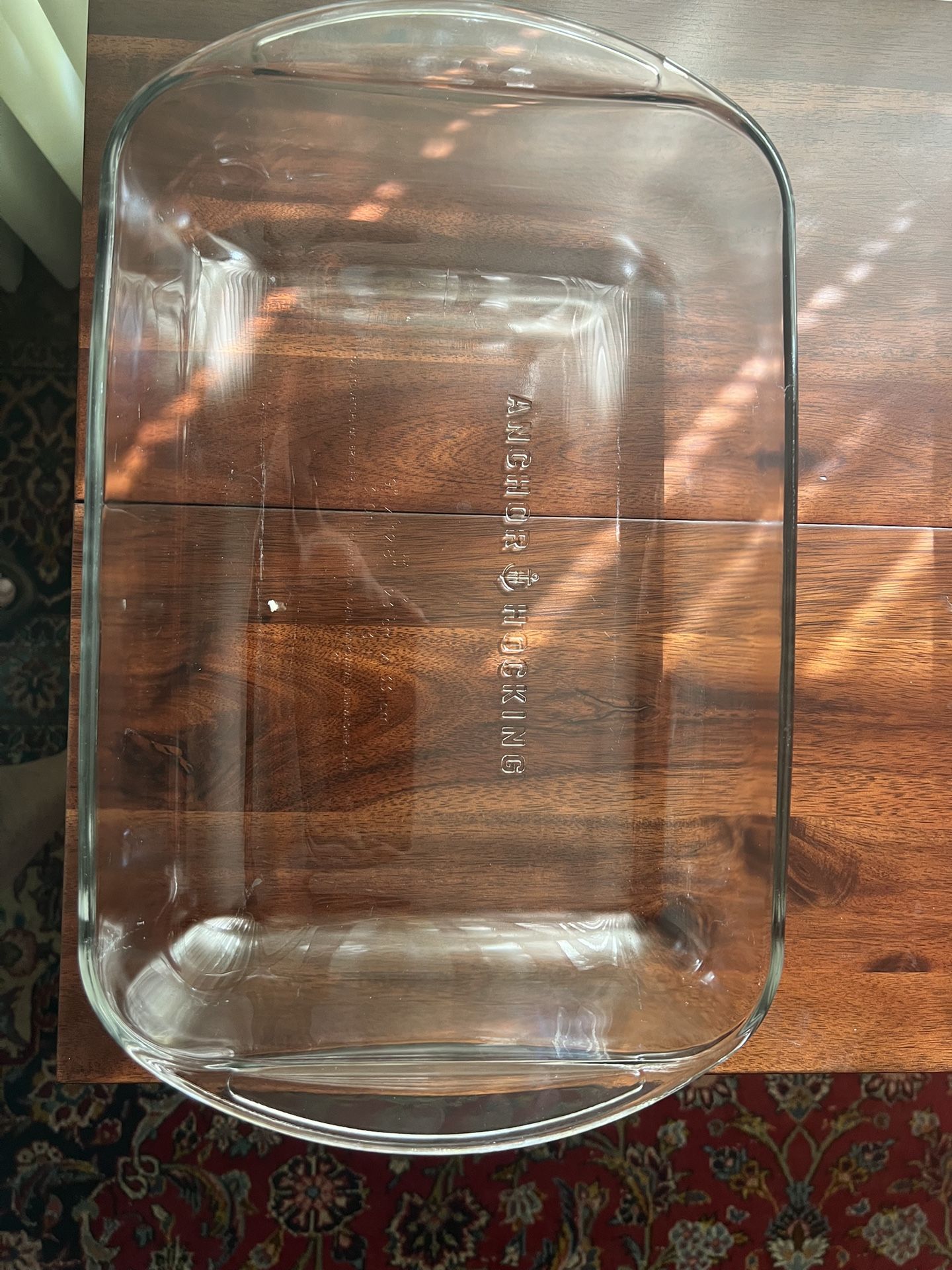 Anchor Hocking Glass Bakeware Dish 9x12.8 Inch