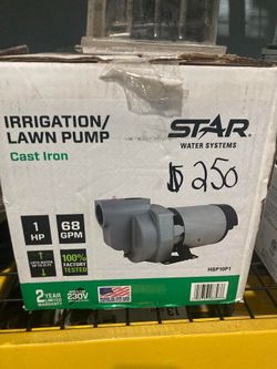 Cast Iron Irrigation/Lawn Pump