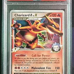 Charizard G LV.X DP45 Diamond and Pearl Holo PSA 6