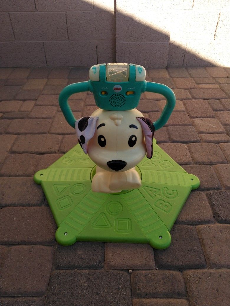 Fisher Price Bounce And Spin Puppy 