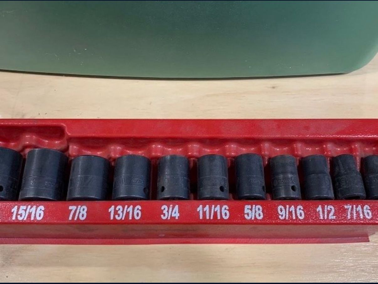 Snapon 1/2” Drive Sae Impact Sockets