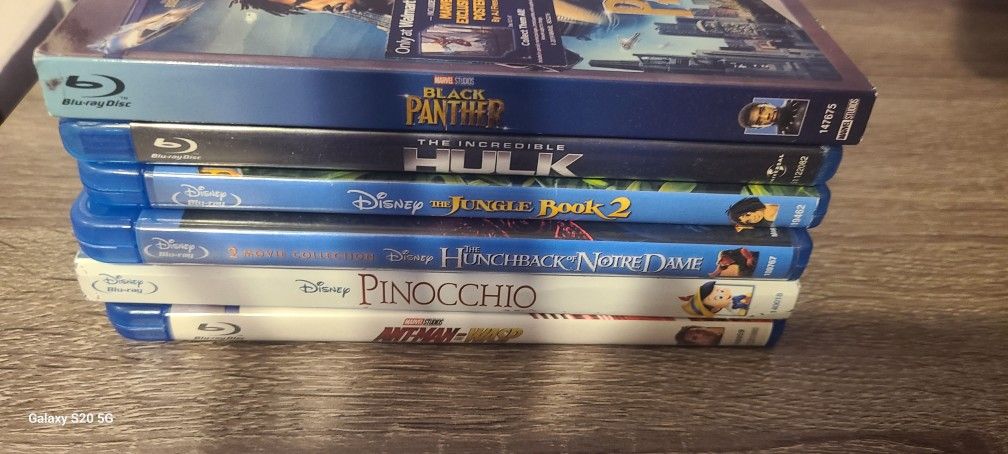 Dvd's Disney And More