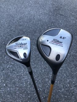 Titleist 975D 8.5* Driver & Titleist 980F 3 Fairway Wood