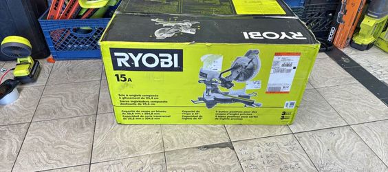 Ryobi 10in sliding miter saw