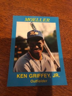 Ken Griffey Jr Moeller High School Baseball Card