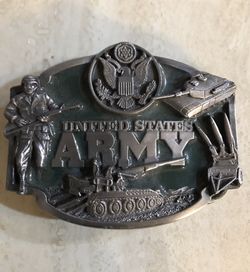 BELT BUCKLE - UNITED STATES ARMY FOR ONLY $8.00