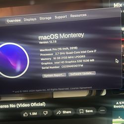 MacBook Pro 15 In 2016 