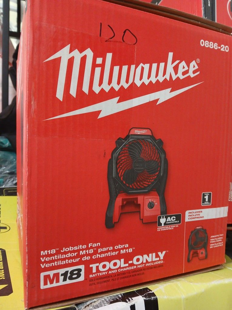 Milwaukee New Fan M18