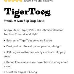 Tiger Toes XL ( Brand New)