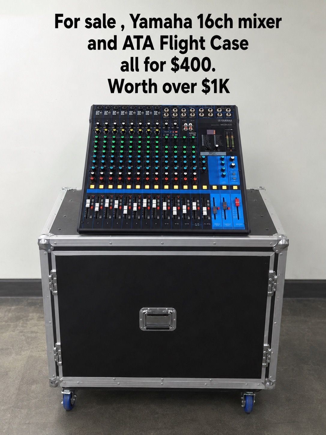 Mixer Yamaha and free ata case