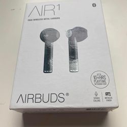 Brand New-Air 1 True Wireless Metal Earbuds