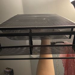 Black metal Computer Stand 
