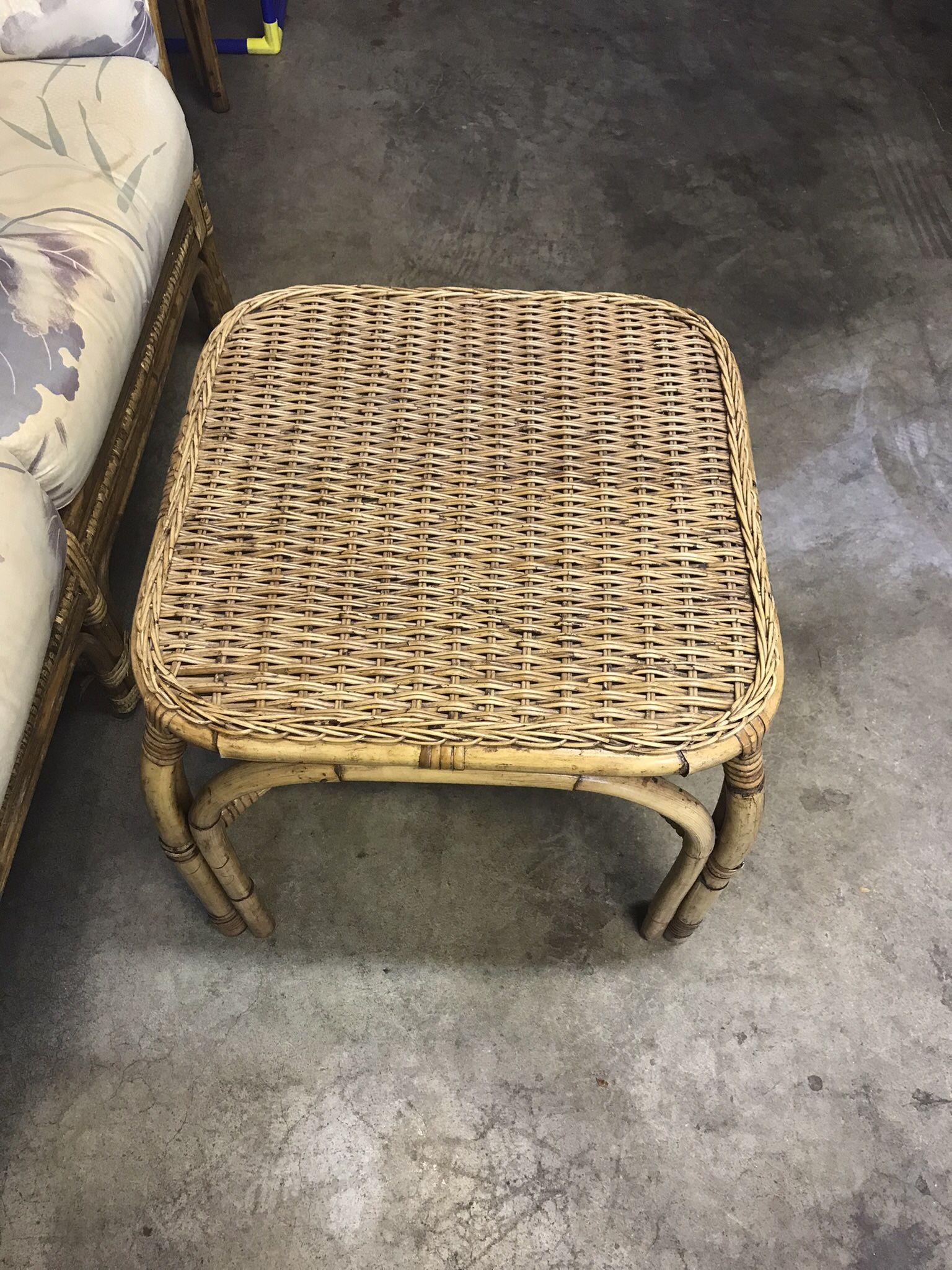 Rattan Table