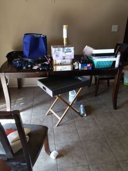 Table and chairs