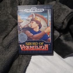 Sword Of Vermillion Sega Genesis 