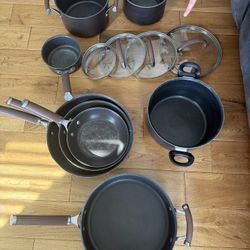 12 Piece Calphalon Pots And Pans Set