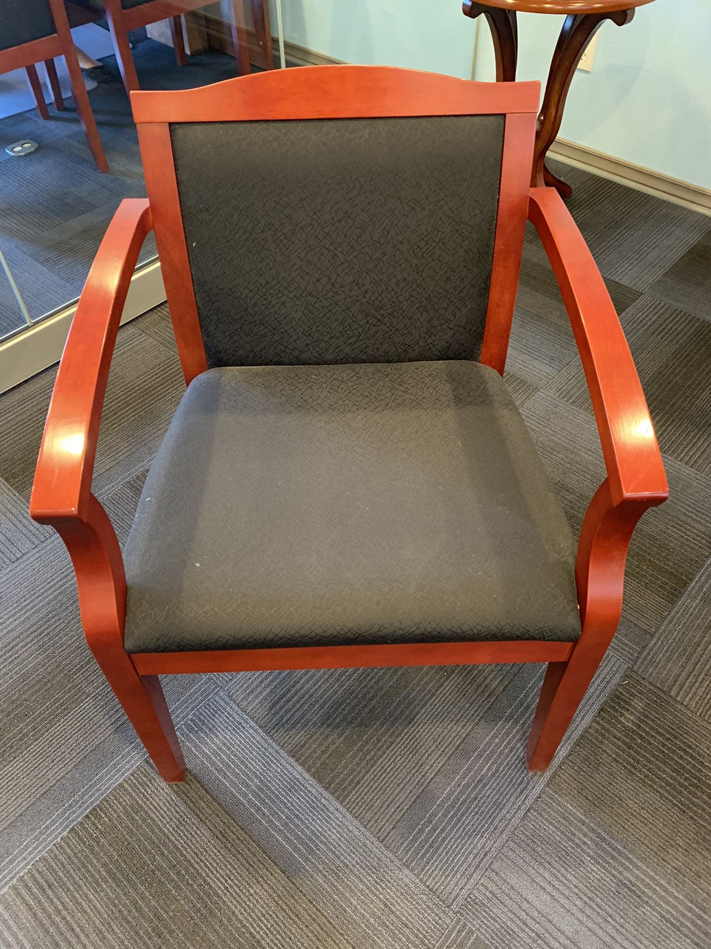 Nice Wood Frame Office Chair