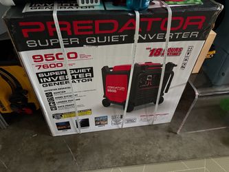 Predator 9500 generator