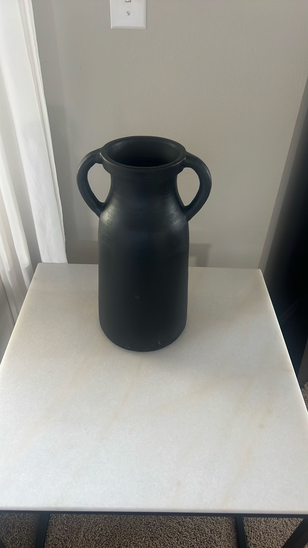 Terracotta Clay Vase For Faux Greenery