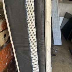 Fairly New Full Sized Mattress, Box Spring, & Frame