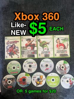🎮 Like-NEW Xbox 360 Games (disc) • $5 ea 🎮