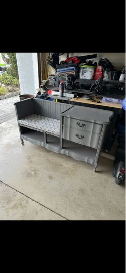 Entryway/ mud room bench